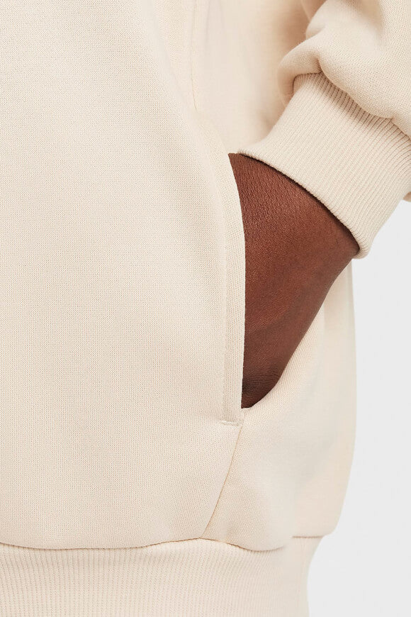 Sportswear Club Fleece oversized hooded sweatshirt - Sandrift