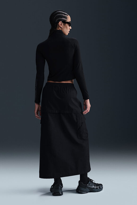 Sportswear Crop Trainingsjacke - Black