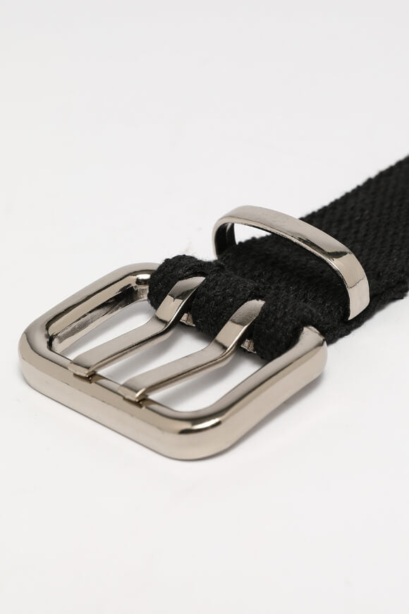 Webband-Gürtel - Schwarz