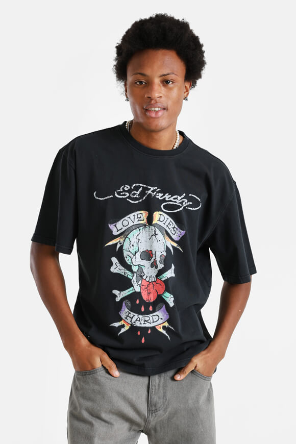 Love-Dies-Hard T-Shirt - Washed Black