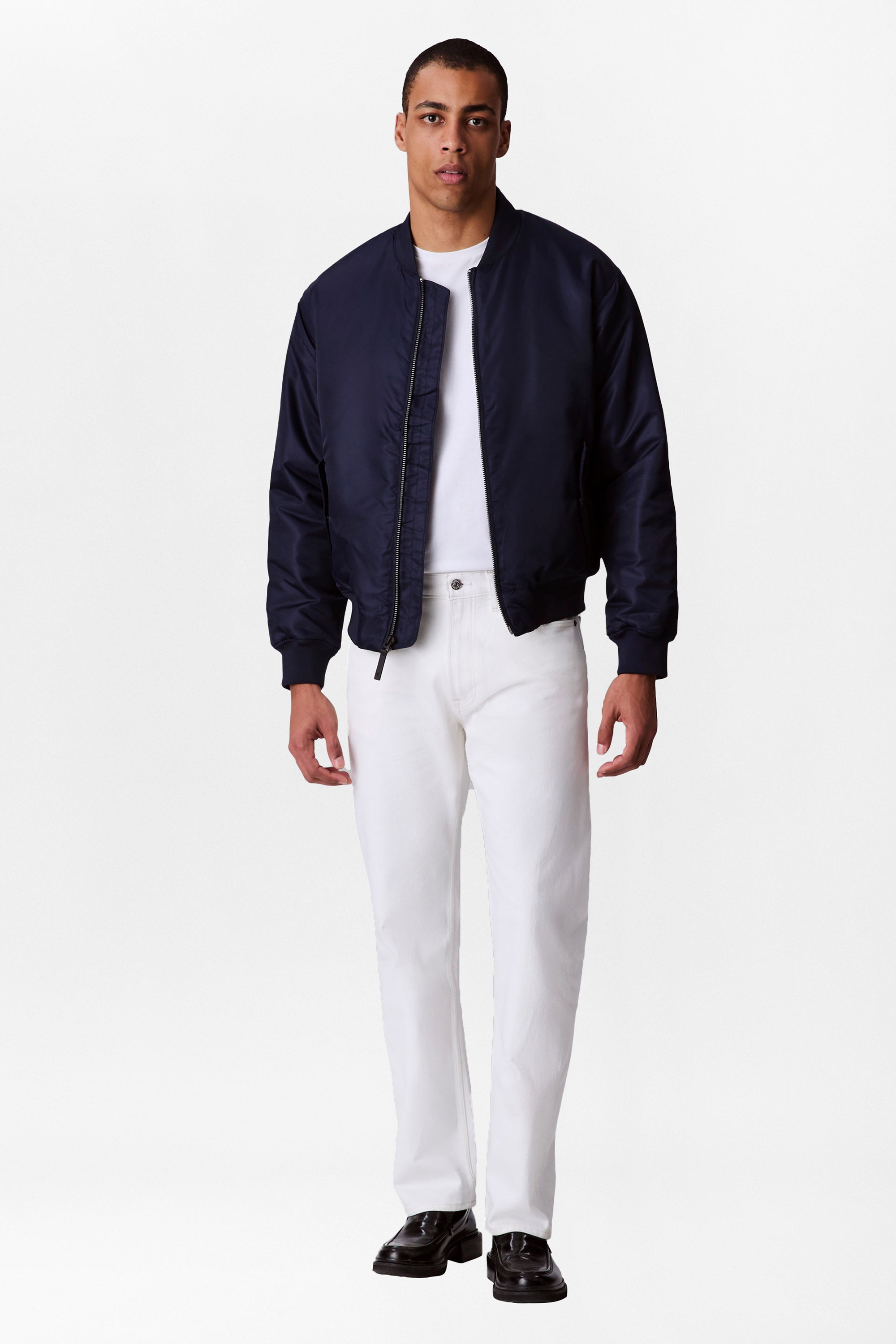 Straight Fit Jeans L32 - Chalk White