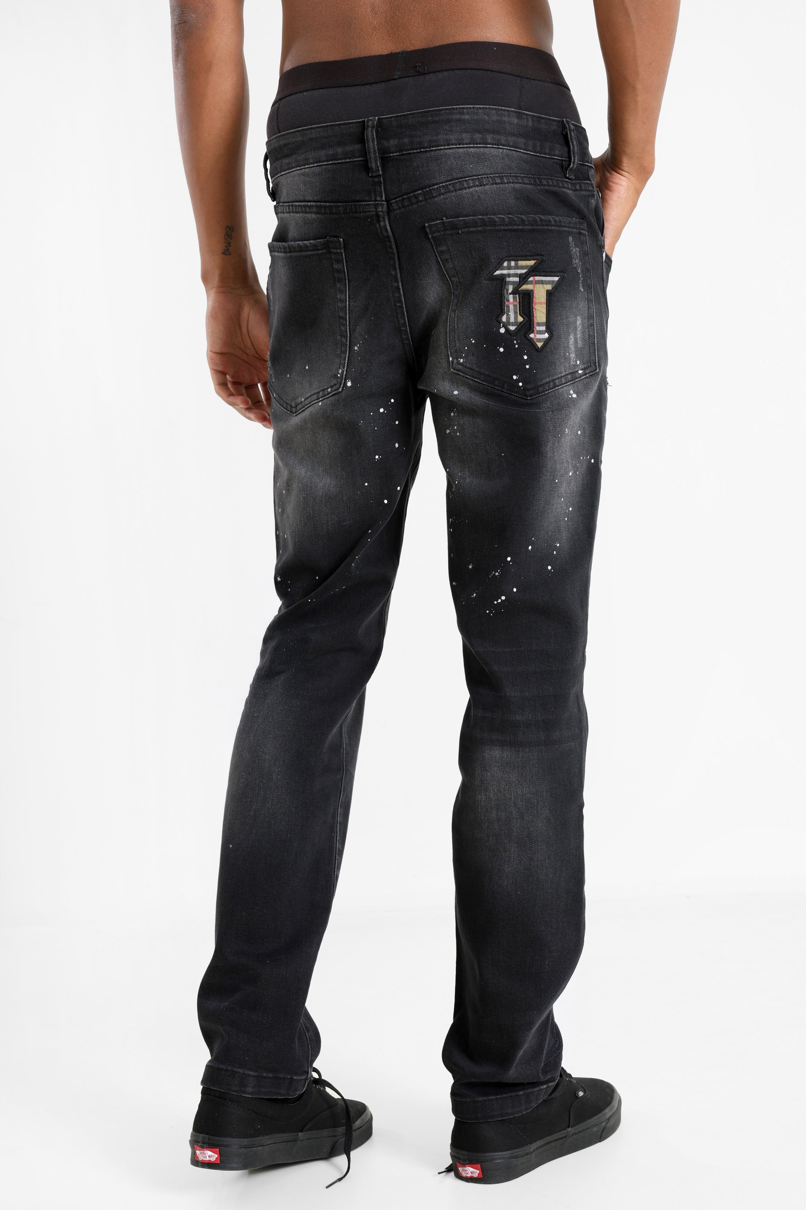 Jeans skinny fit - Noir Denim