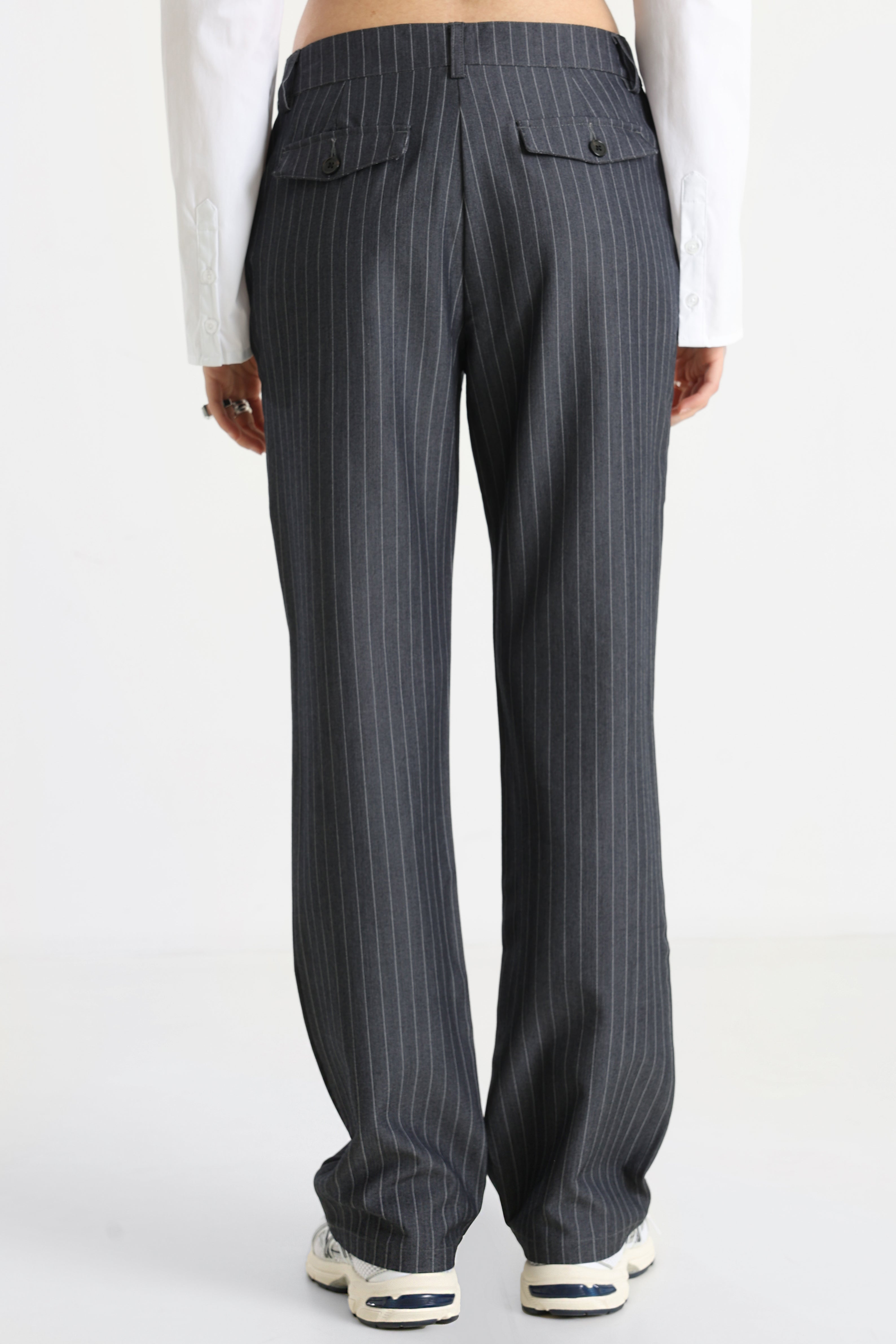 Stoffhose - Dunkelgrau