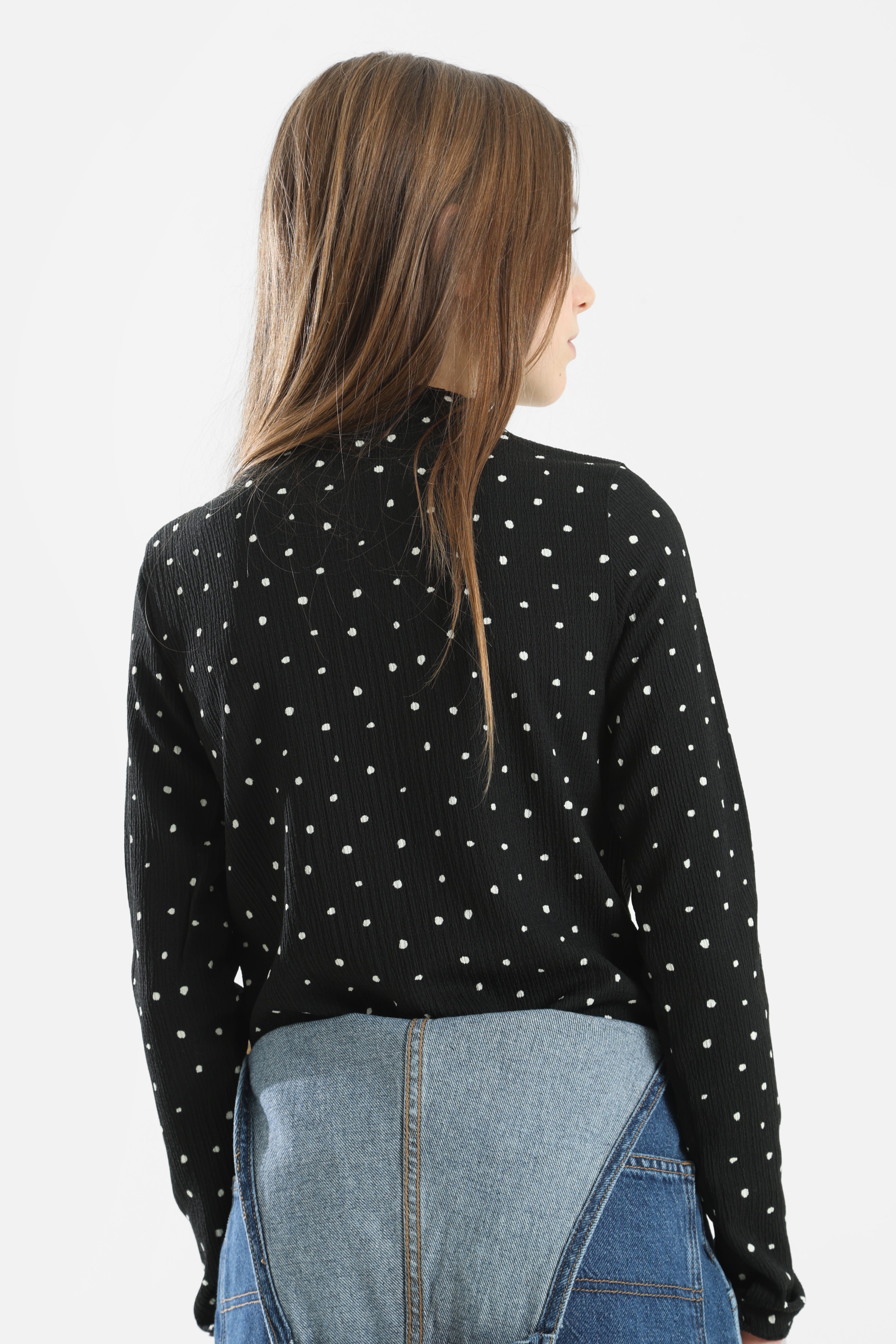 KOGMELIA Langarmshirt - Black