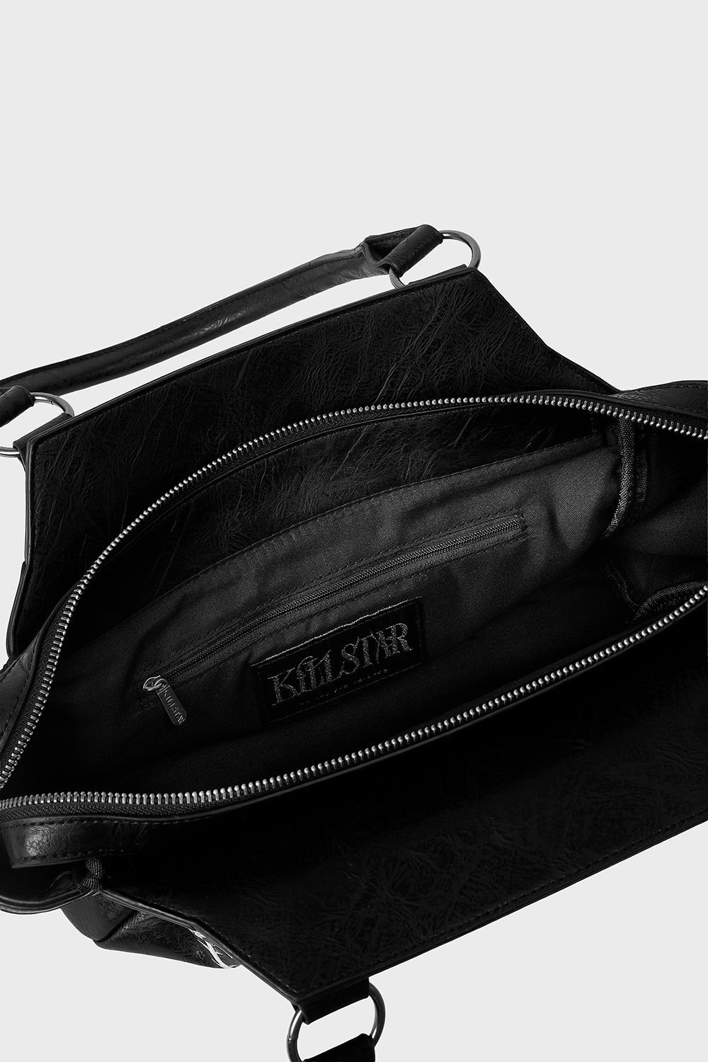 Petal&Pine Handtasche - Black + Ivory