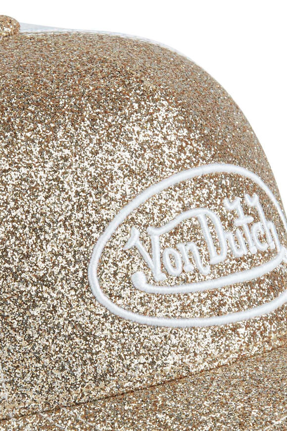 Casquette trucker / snapback - Gold + White