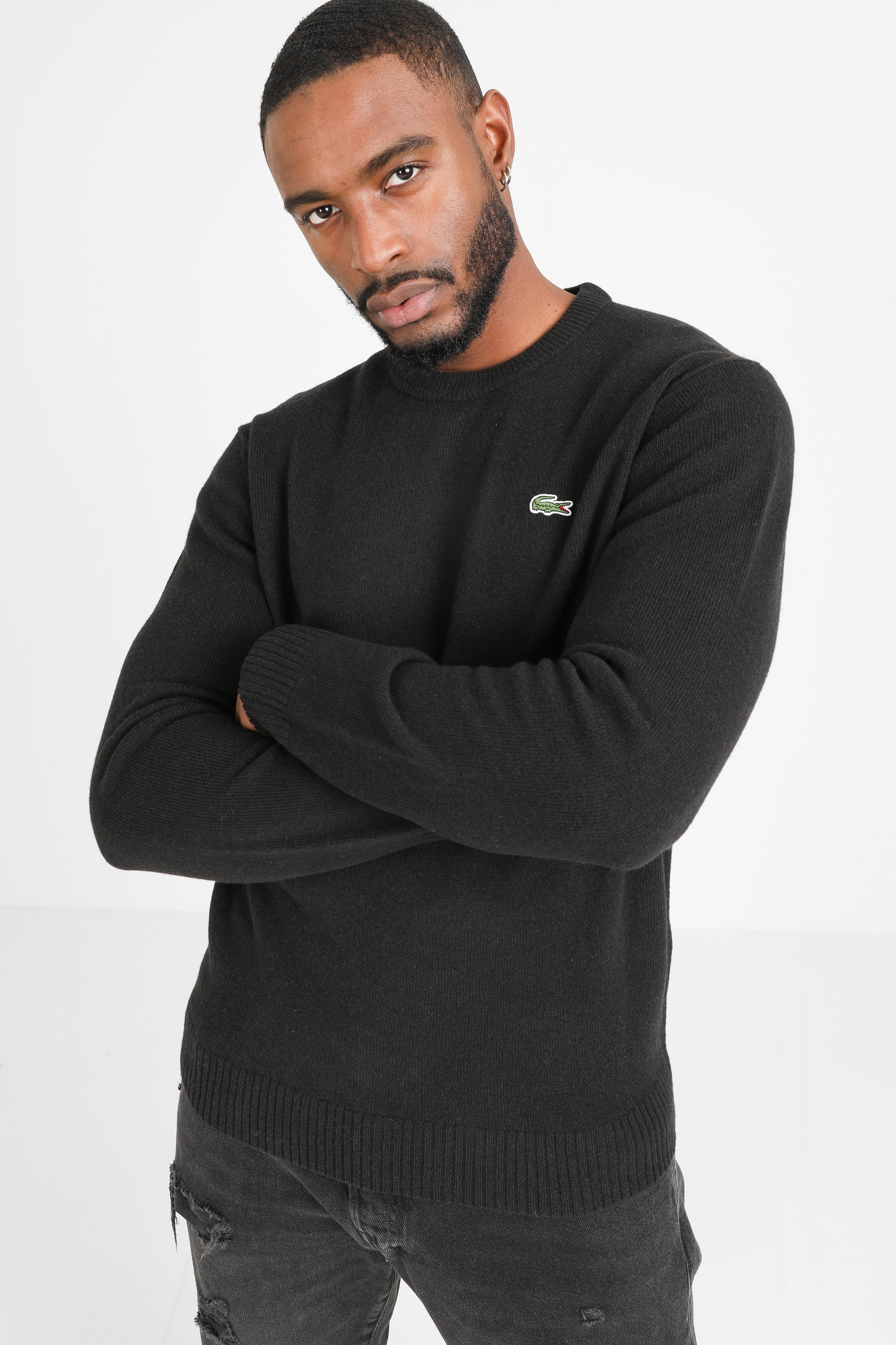Wool sweater - Black