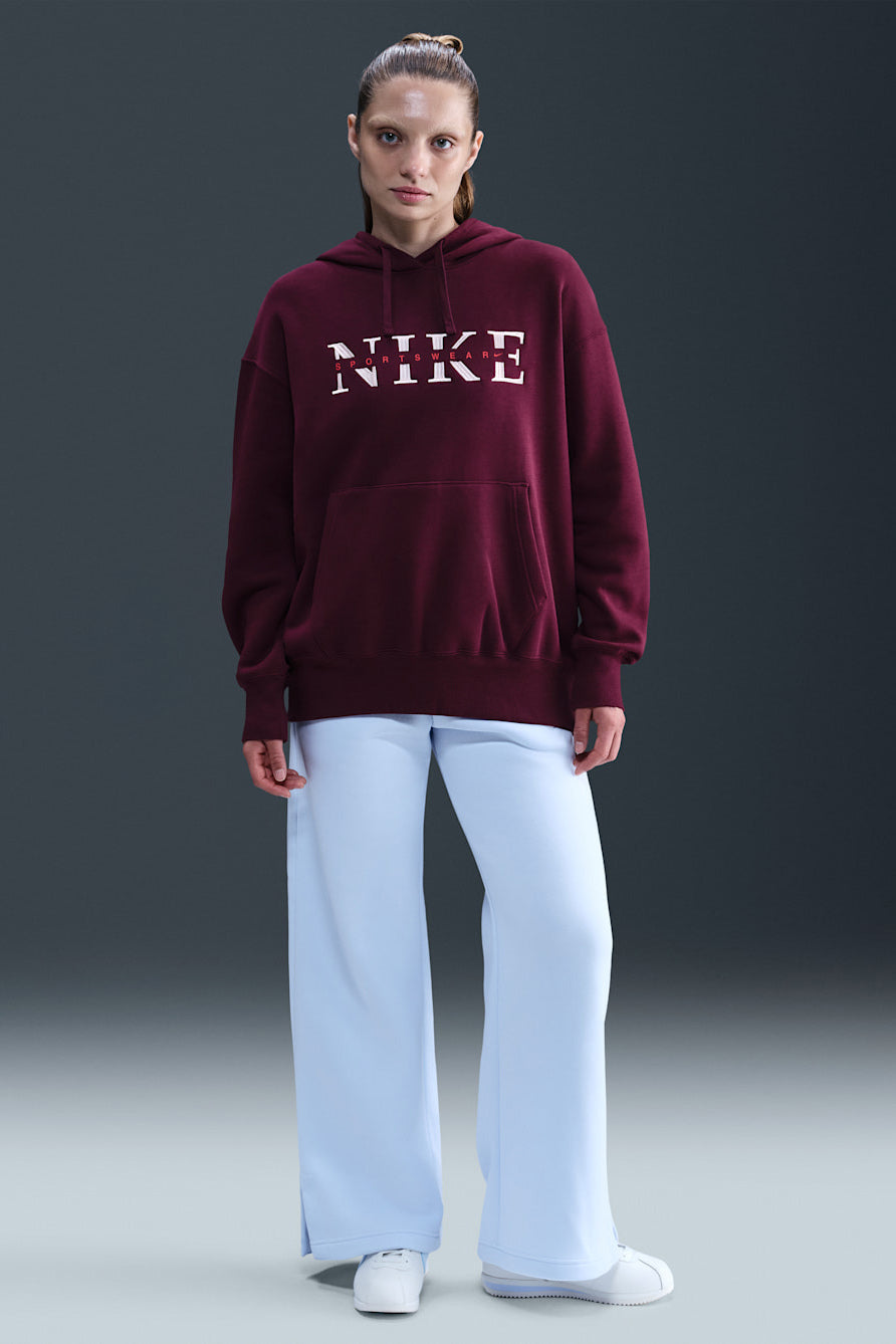 Phoenix Fleece sweatshirt à capuchon - Bordeaux