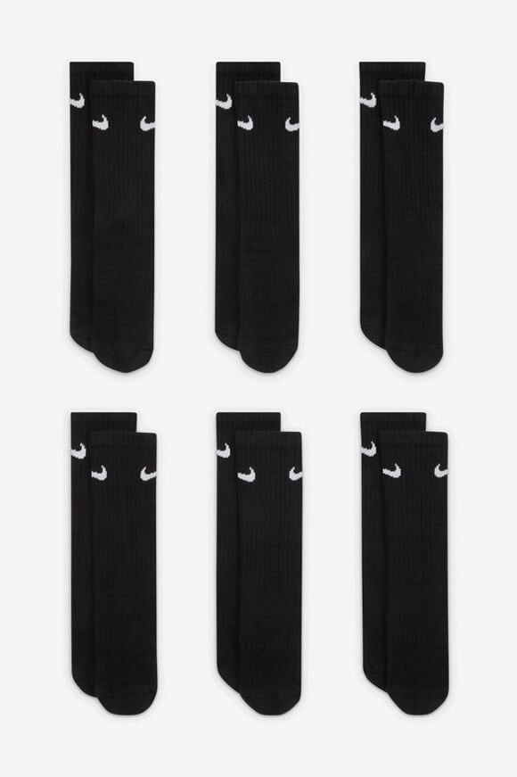 Sechserpack Socken - Black