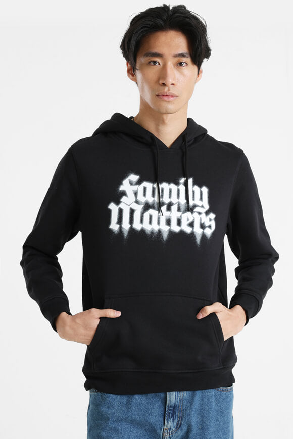 Kapuzensweatshirt - Black