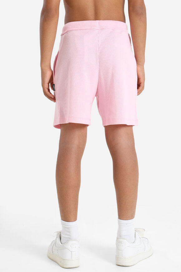 Structured fabric shorts - Flamingo
