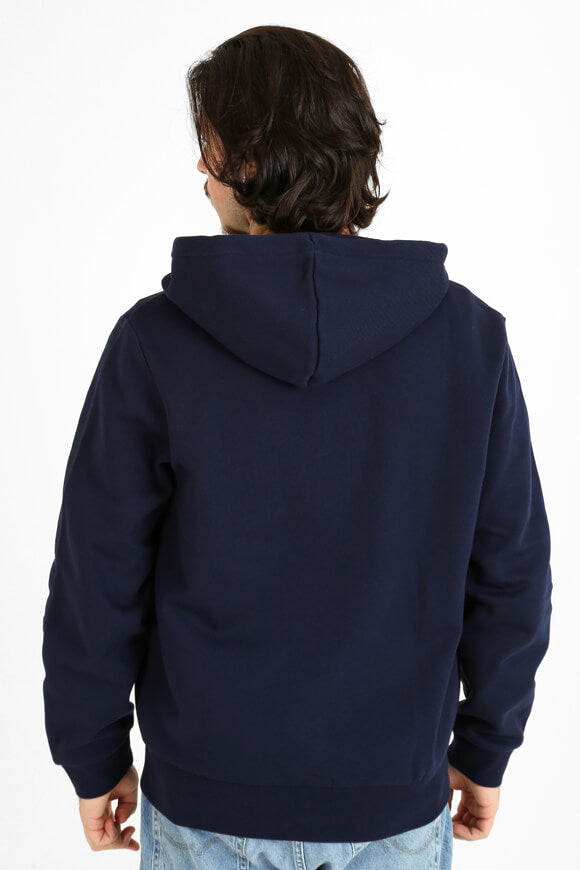 Kapuzensweatjacke - Navy