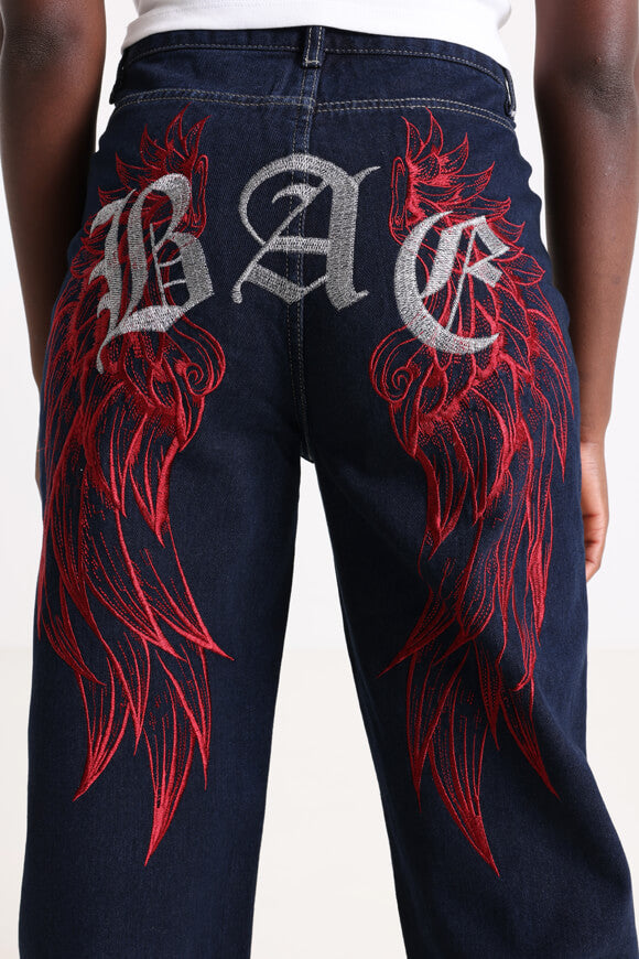 Jeans baggy - bleu foncé