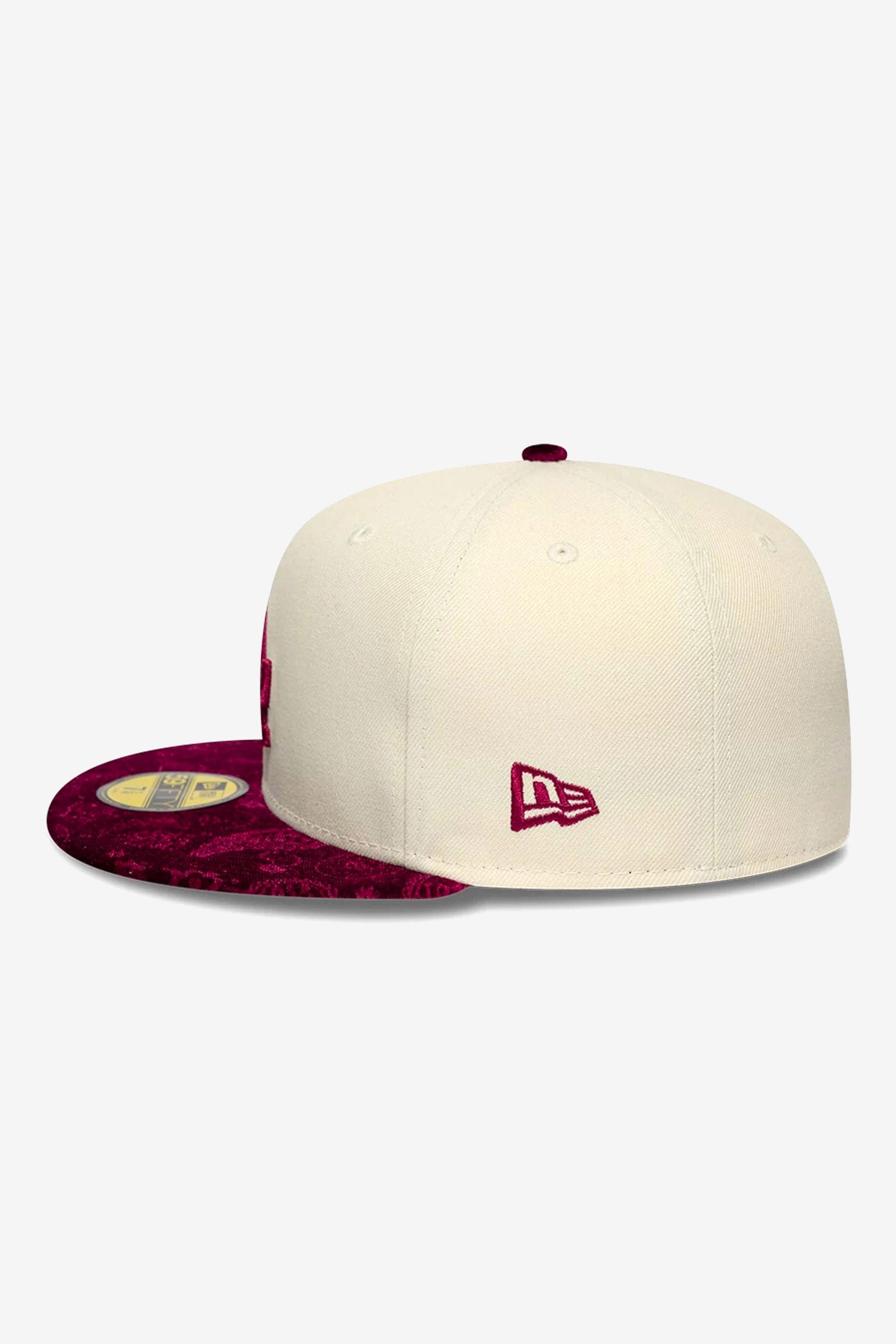 Casquette 59fifty - Light Beige + Orchid