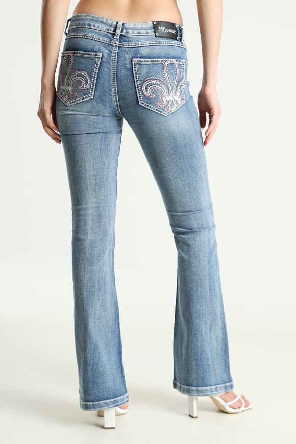 Flare jeans - Washed blue