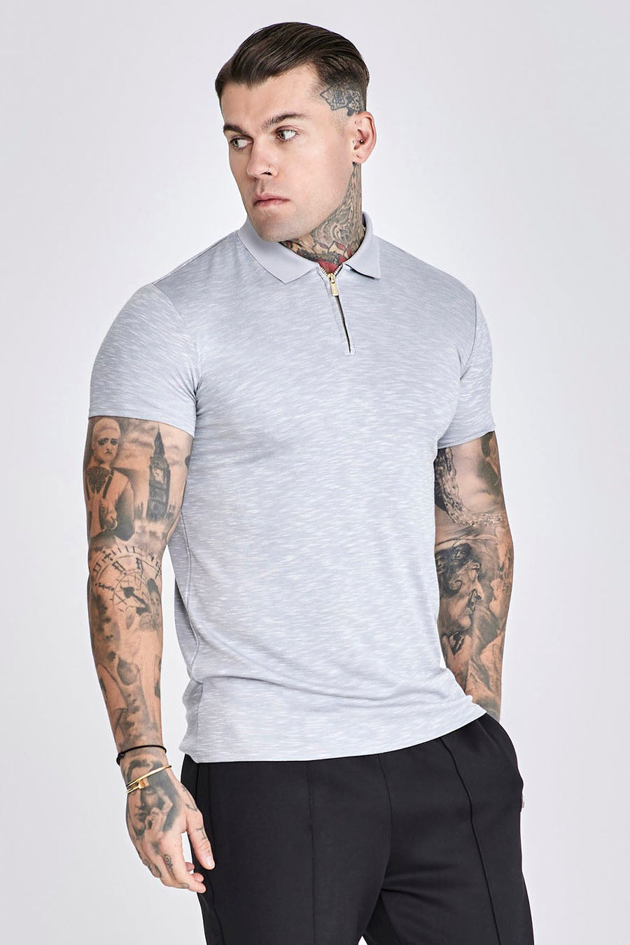 T-shirt - Grey Marl