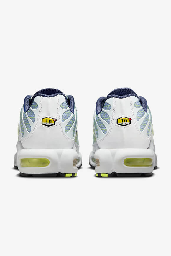 Air Max Plus Sneaker - Pebble Grey + Lime + Steel + White
