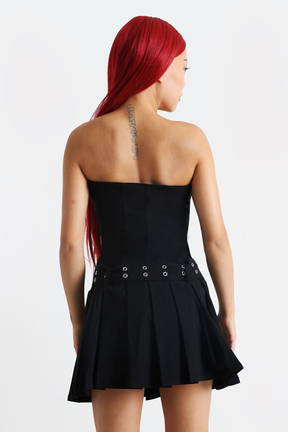 Bandeau mini dress - Black