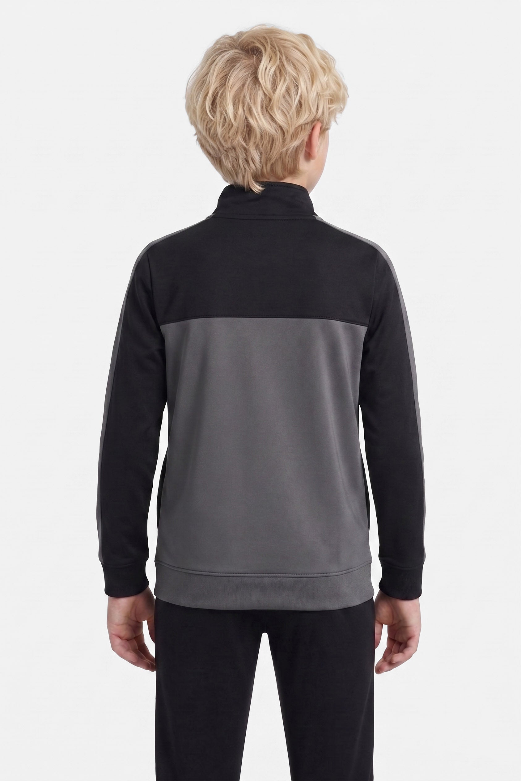 Trainingsjacke - Black + Castlerock
