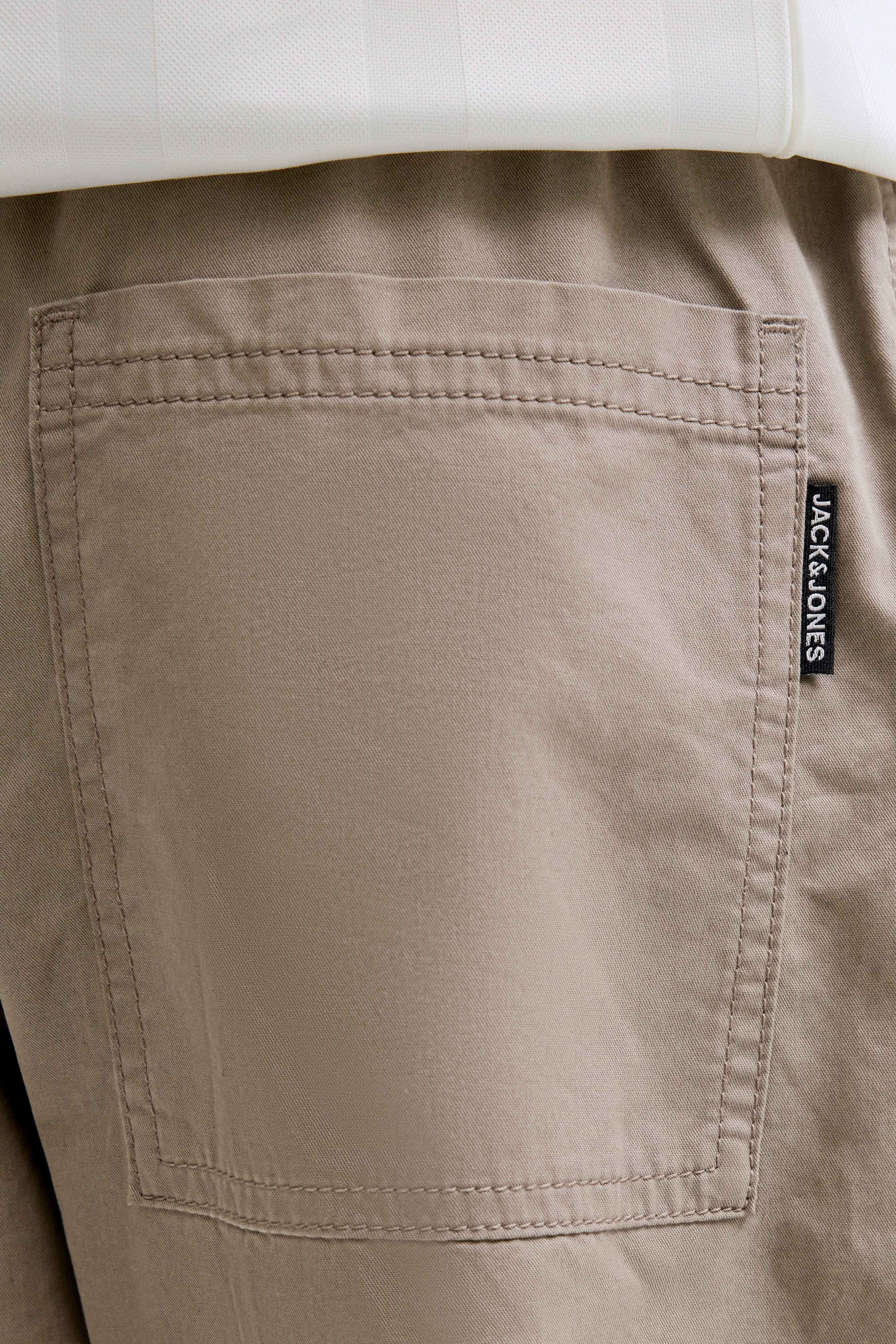 JPSTOWEN Stoffhose - Brindle