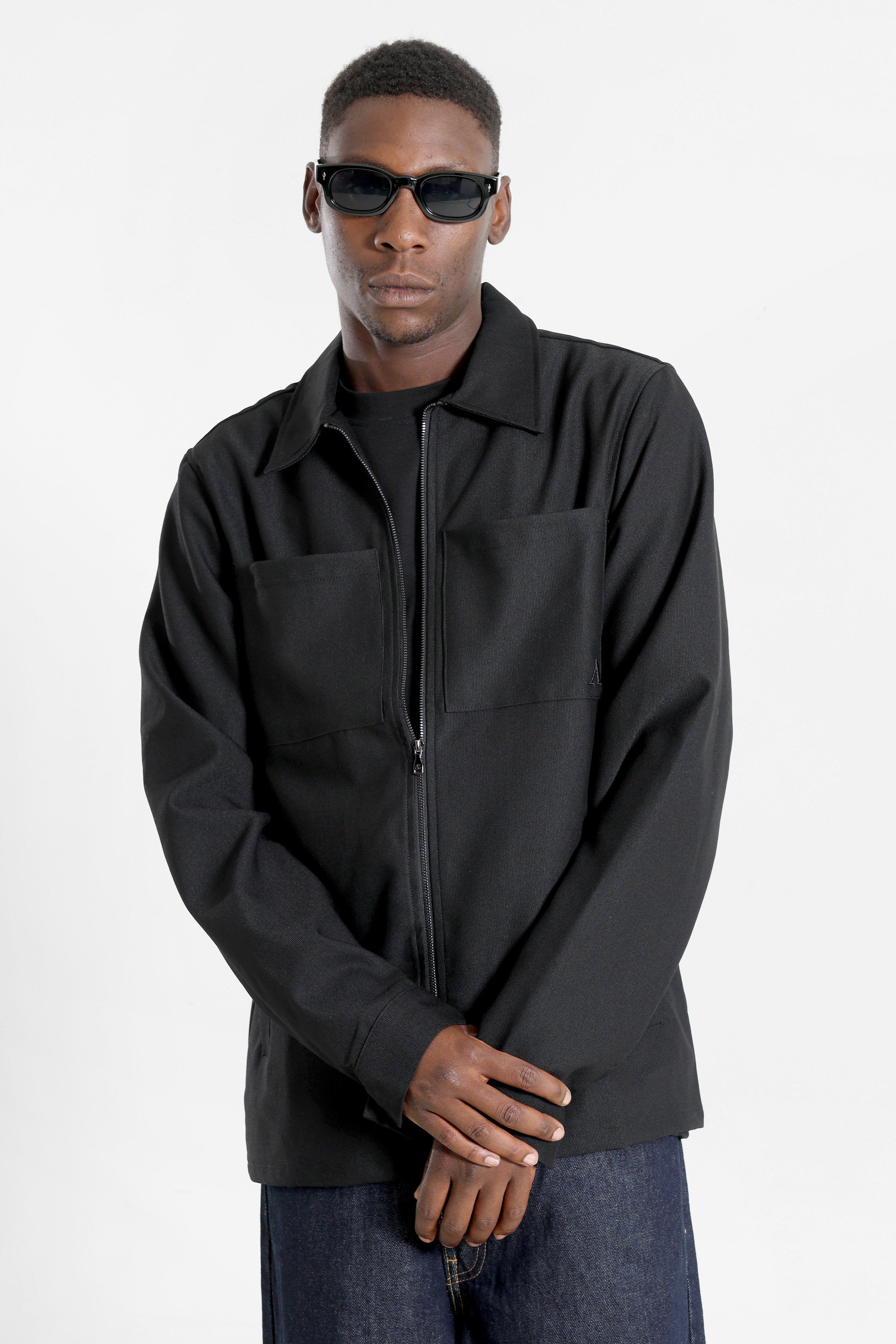 Caglio camicia sopra - Jet Black