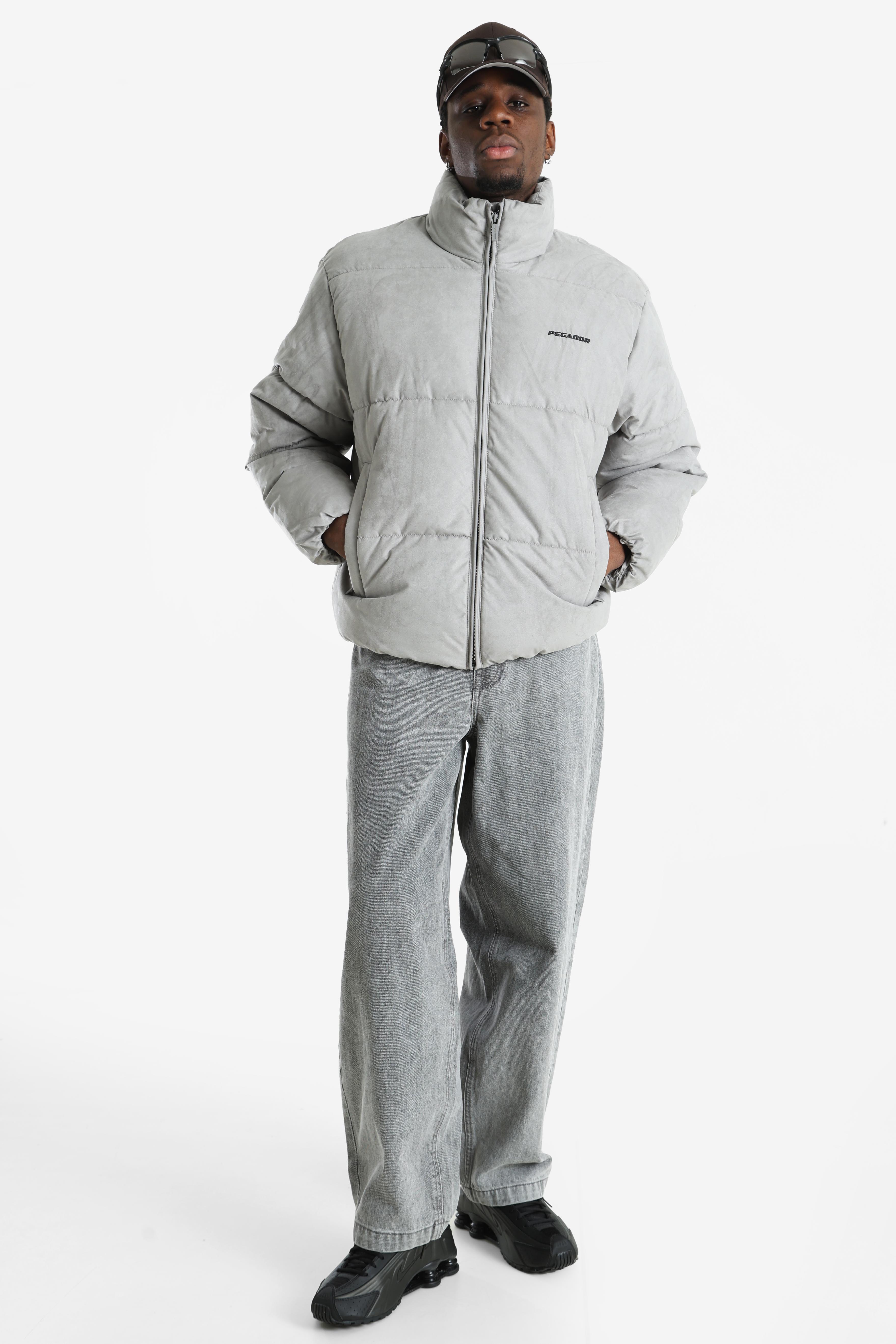 Sidan Pufferjacke - Rock Grey