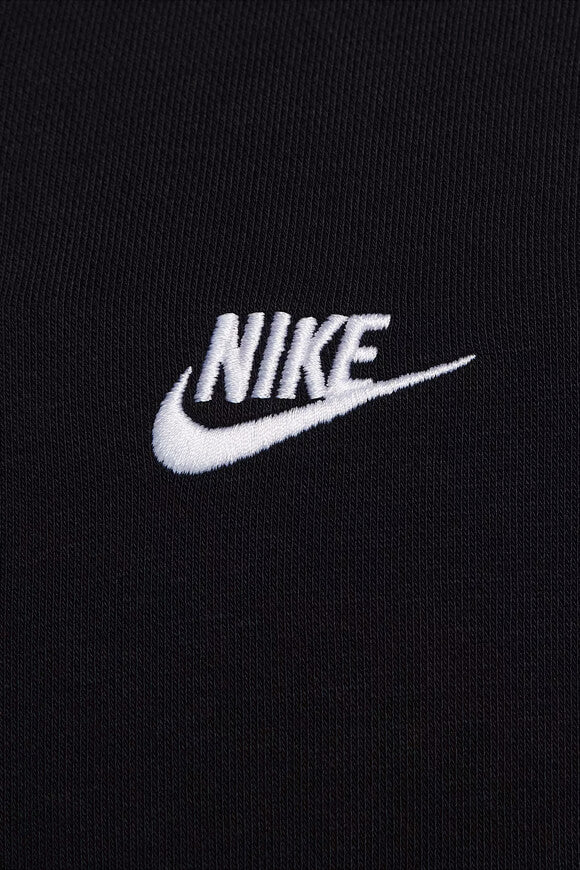 Hooded zip-up sweatshirt - Black