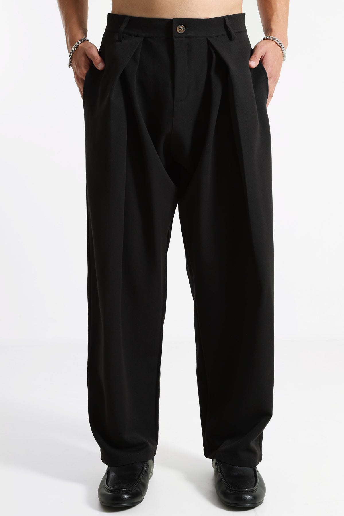 Pantalone in tessuto - Black