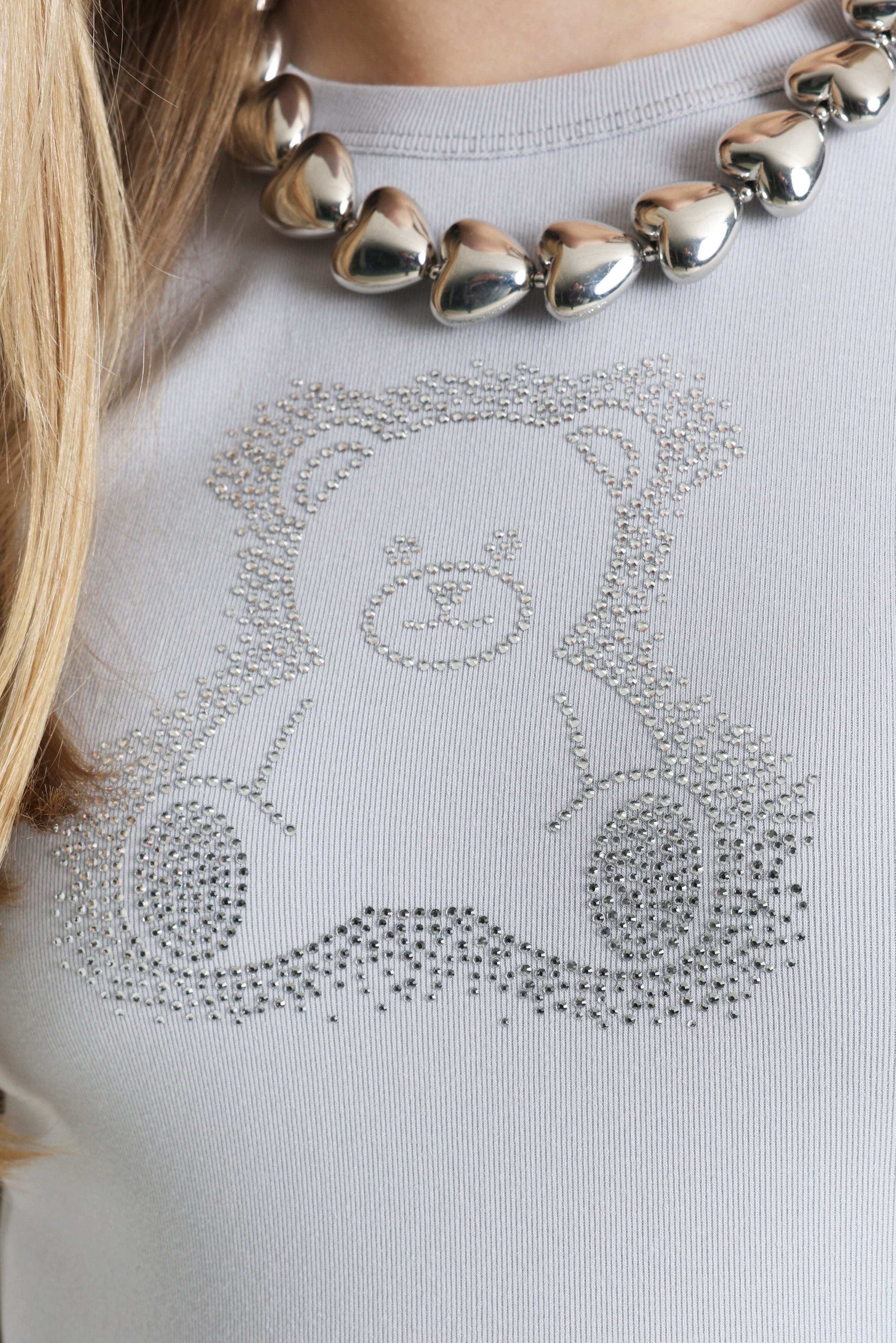 Crop T-Shirt - Hellblau