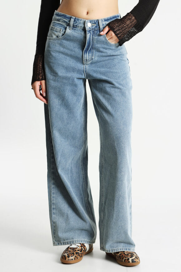 Baggy fit jeans - blue denim