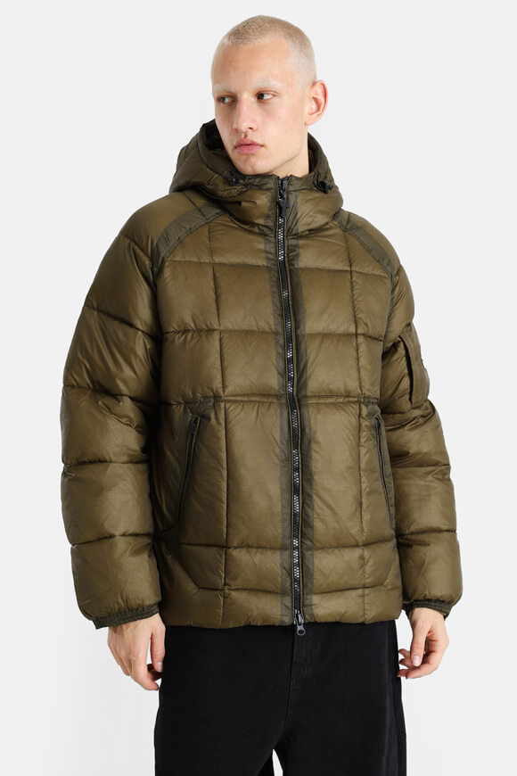 Pufferjacke - Olive
