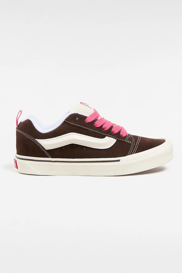 Sneaker Knu Skool - Colore retrò marrone + bianco vero