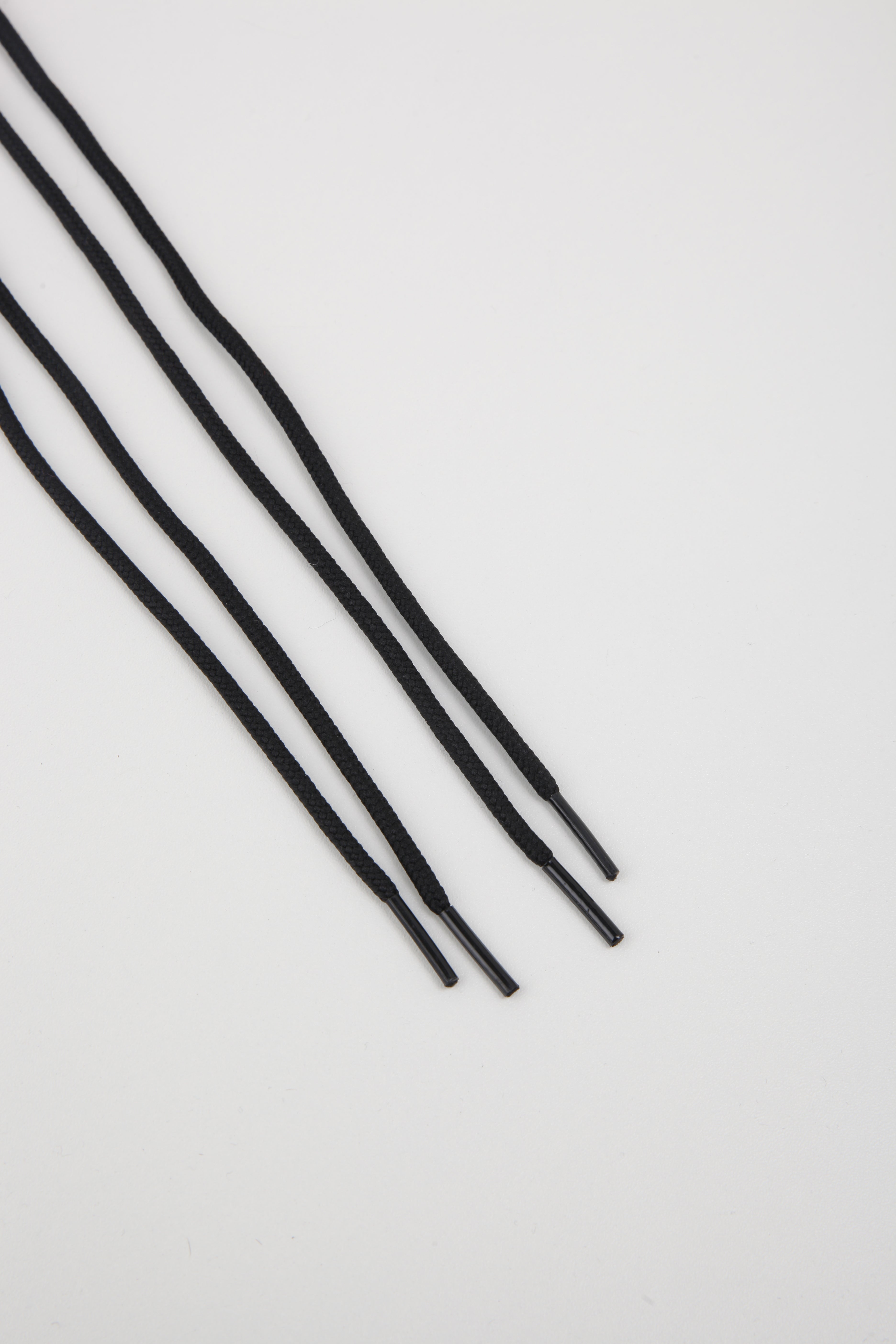 Lacci rotondi - Nero