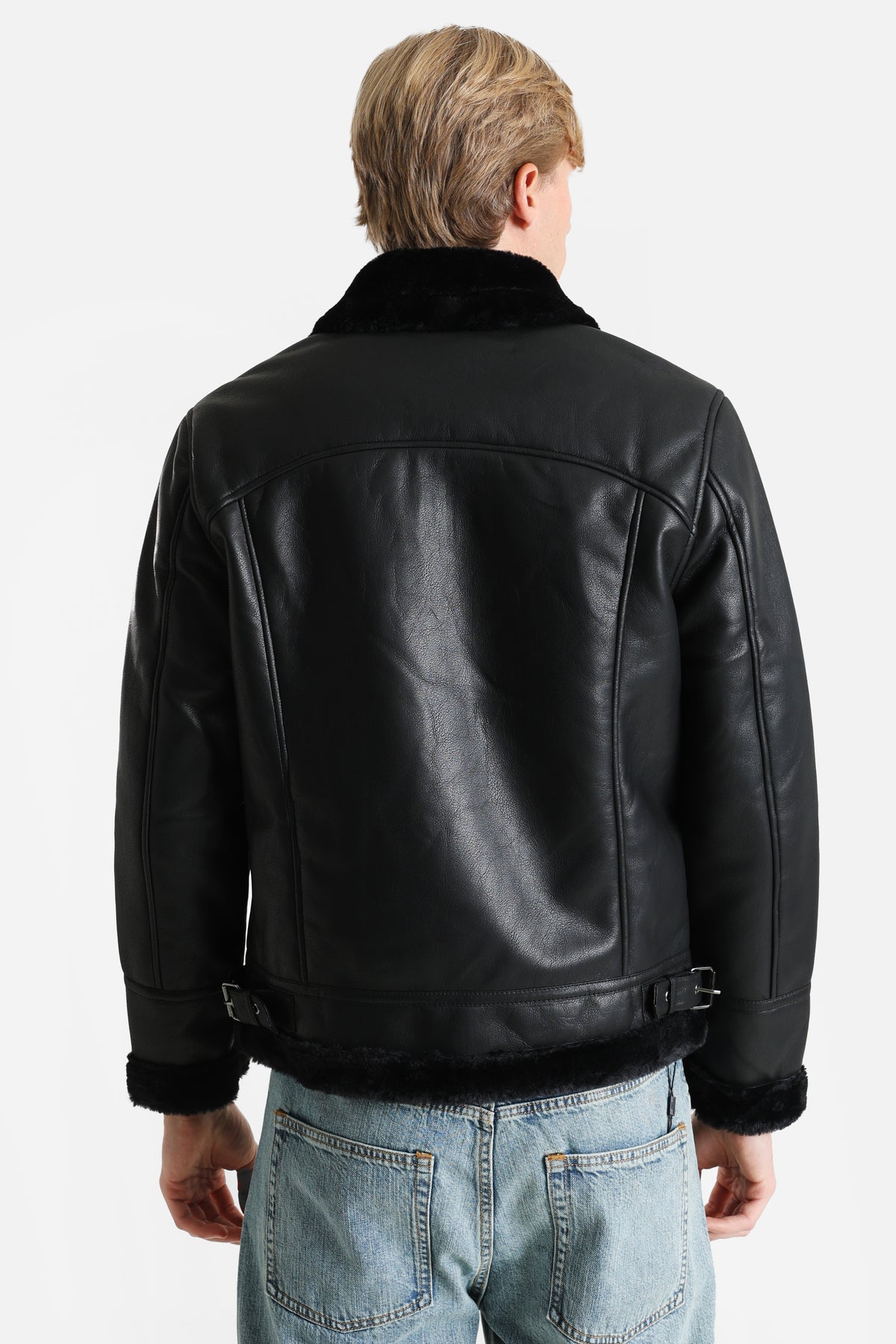 Shearling Jacke - Black