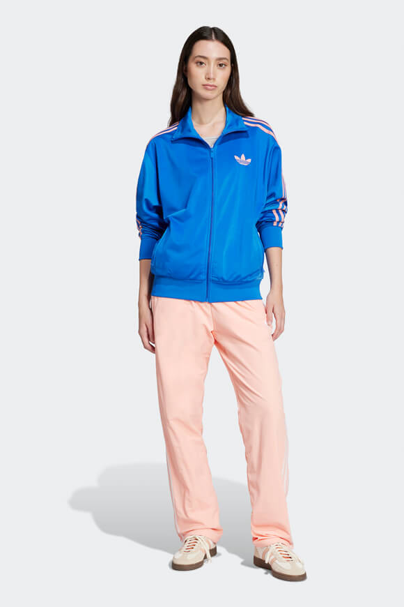 Adicolor Classic Firebird Trainingsjacke - Blue + Semi Pink Spark
