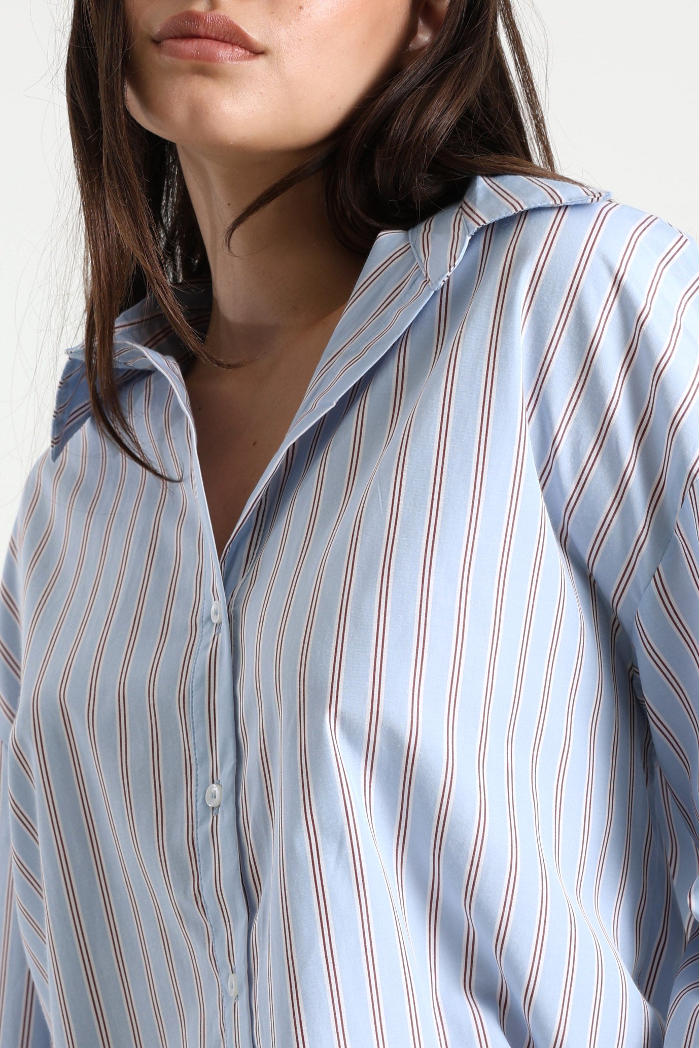 ONLREGON chemise longue - Dusty Blue