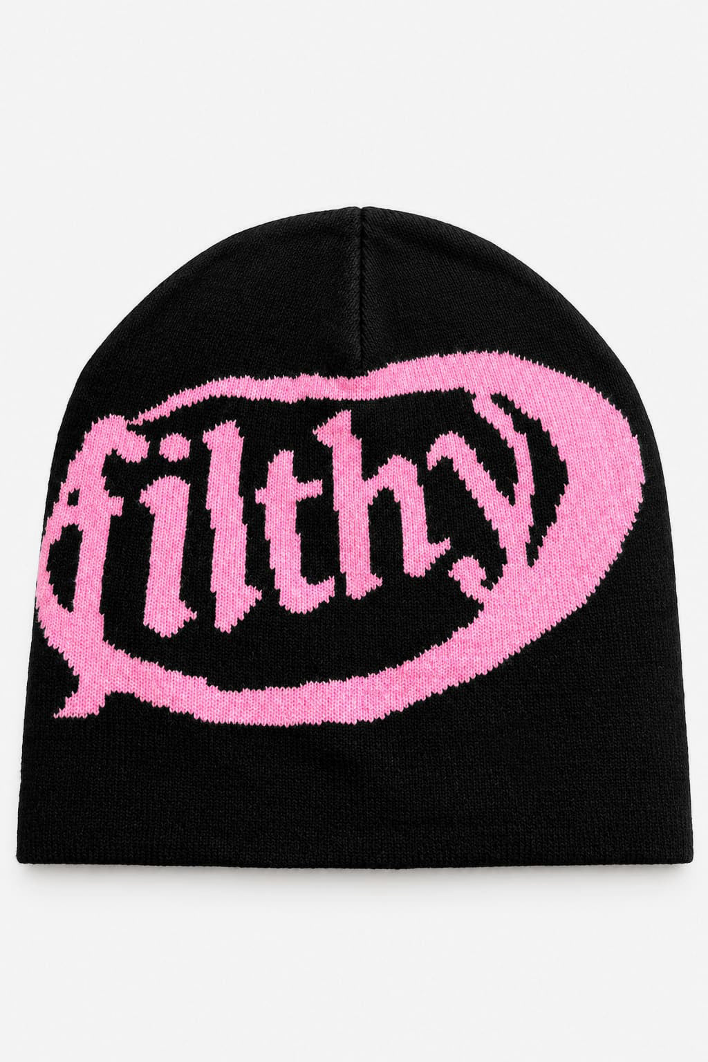 Bonnet - Black + Light Pink