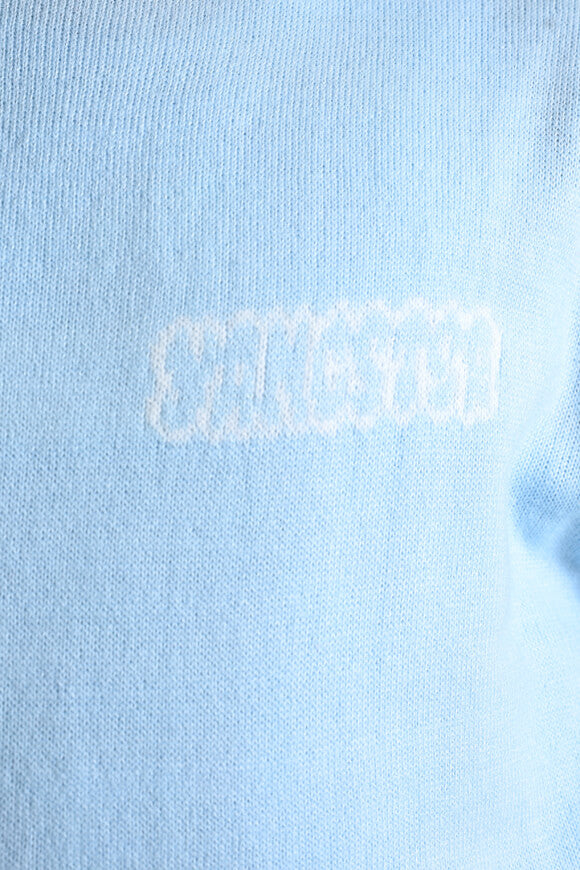 Fine knit sweater - light blue