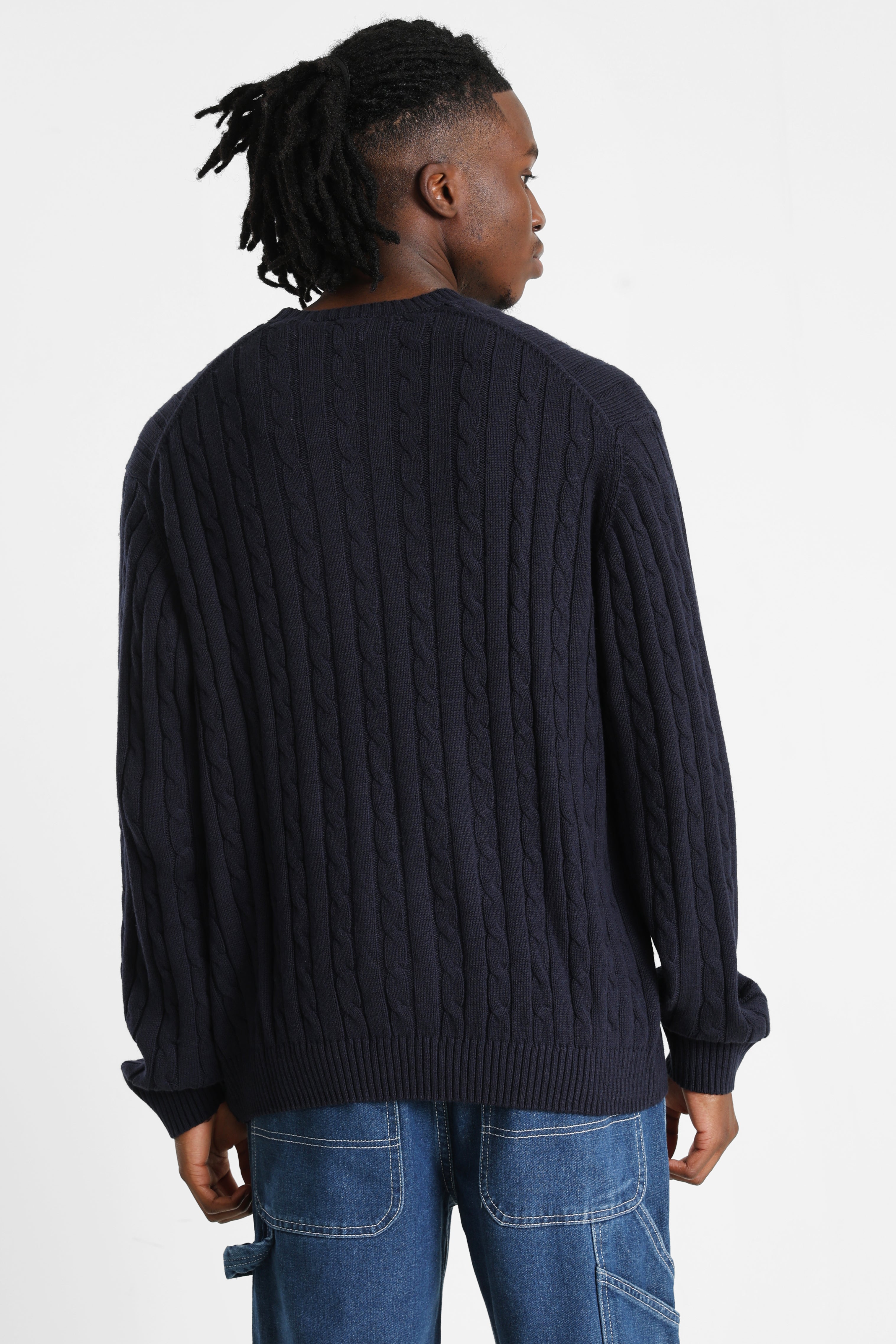 Bert pull en tricot - Navy