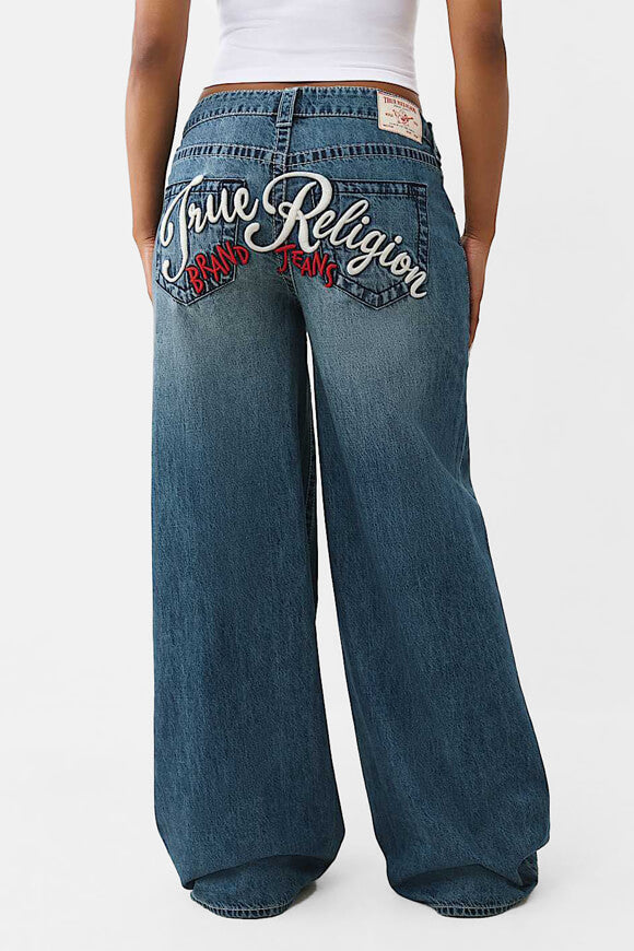 Jessie Super Baggy Fit Jeans - Ocean Voyage