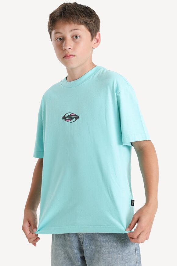 Global Heat t-shirt - Aqua Sky