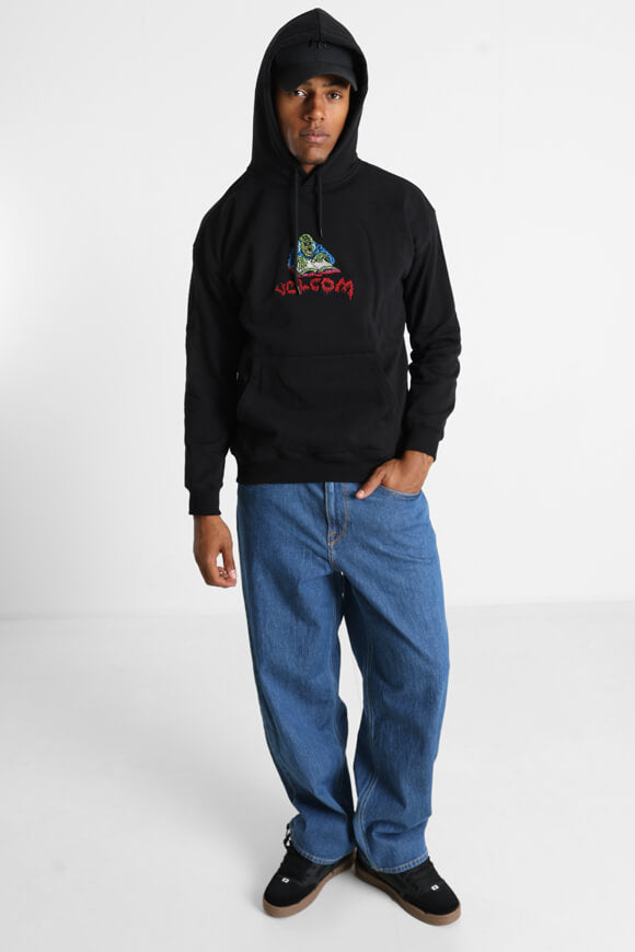 J.J. Villard Kapuzensweatshirt - Black