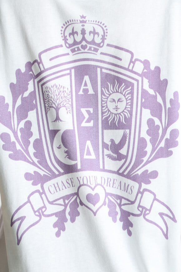 T-shirt oversize - Blanc