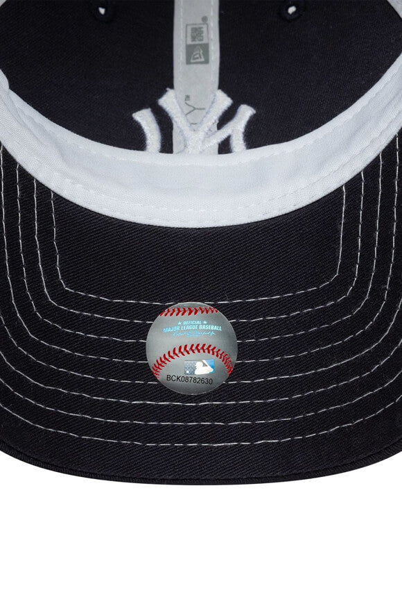 9Twenty Trucker Cap / Strapback - Dark Navy + White