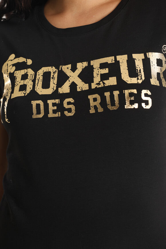 T-shirt - Black + Gold