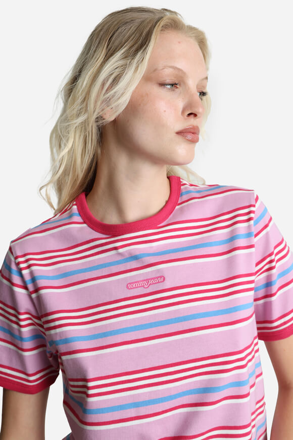 Maglietta Crop - Rosa Carnevale