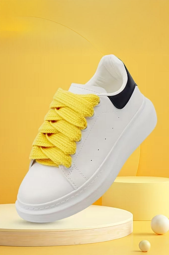 Lacci piatti 150 cm - Verde chiaro