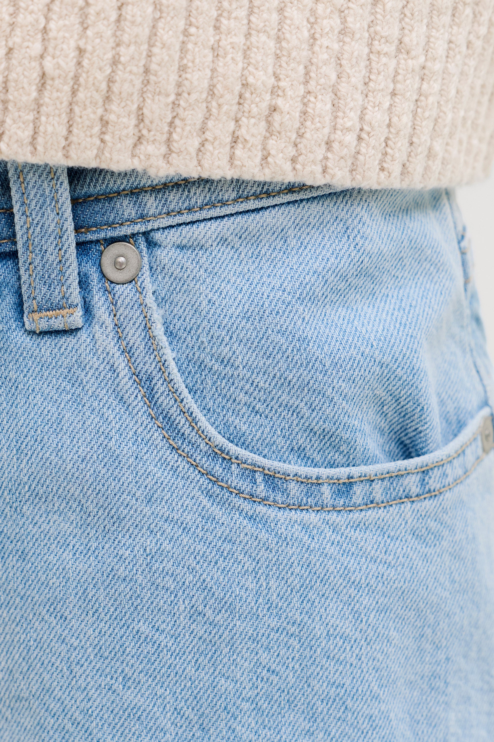 JJIALEX shorts in denim fit baggy - Blue Denim