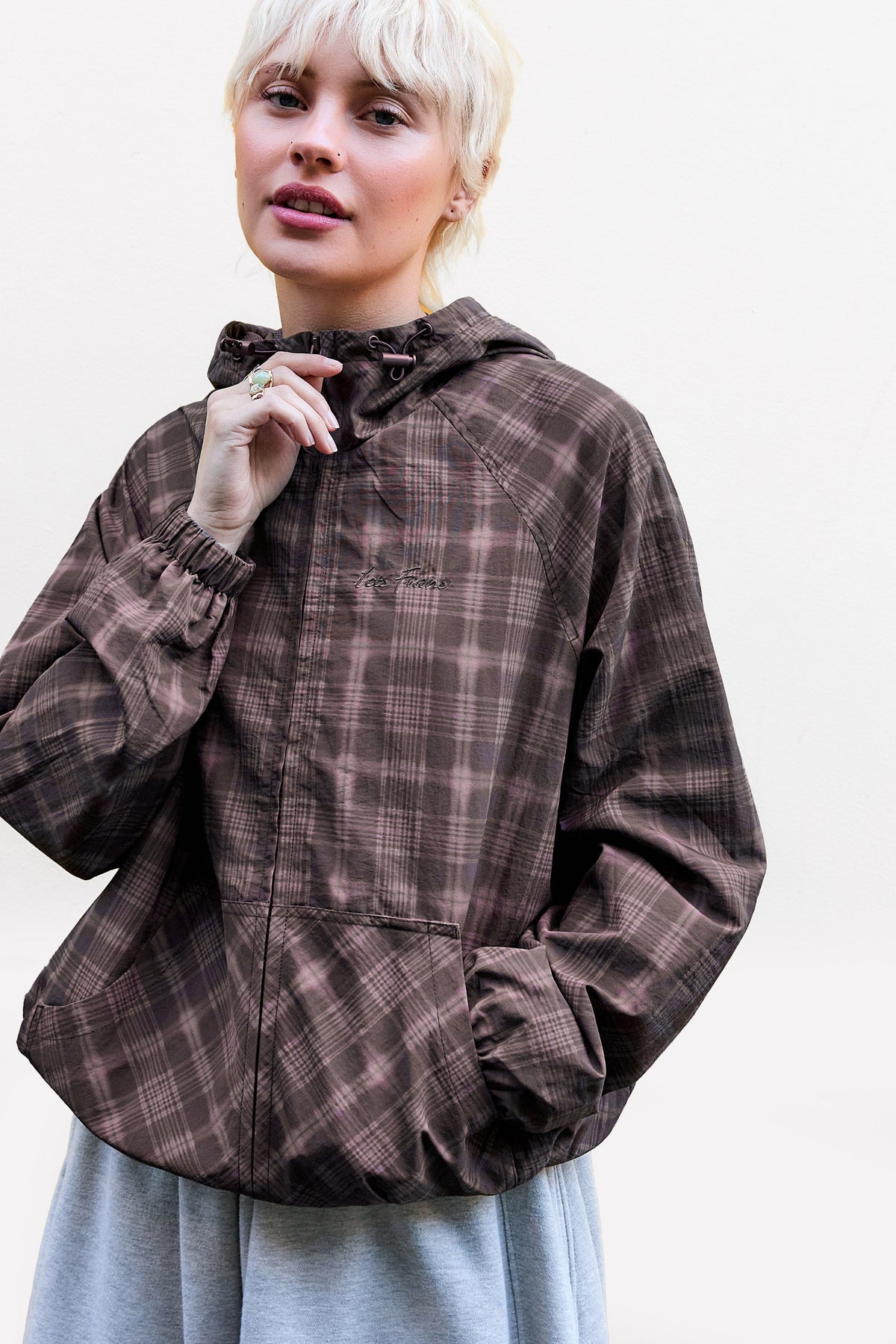 Giacca antivento - Brown