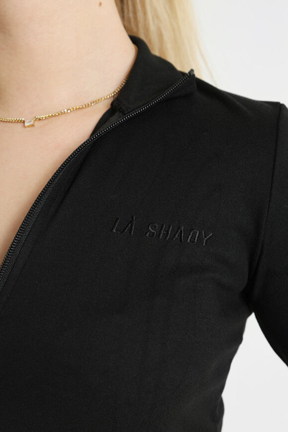 Fleecejacke - Schwarz